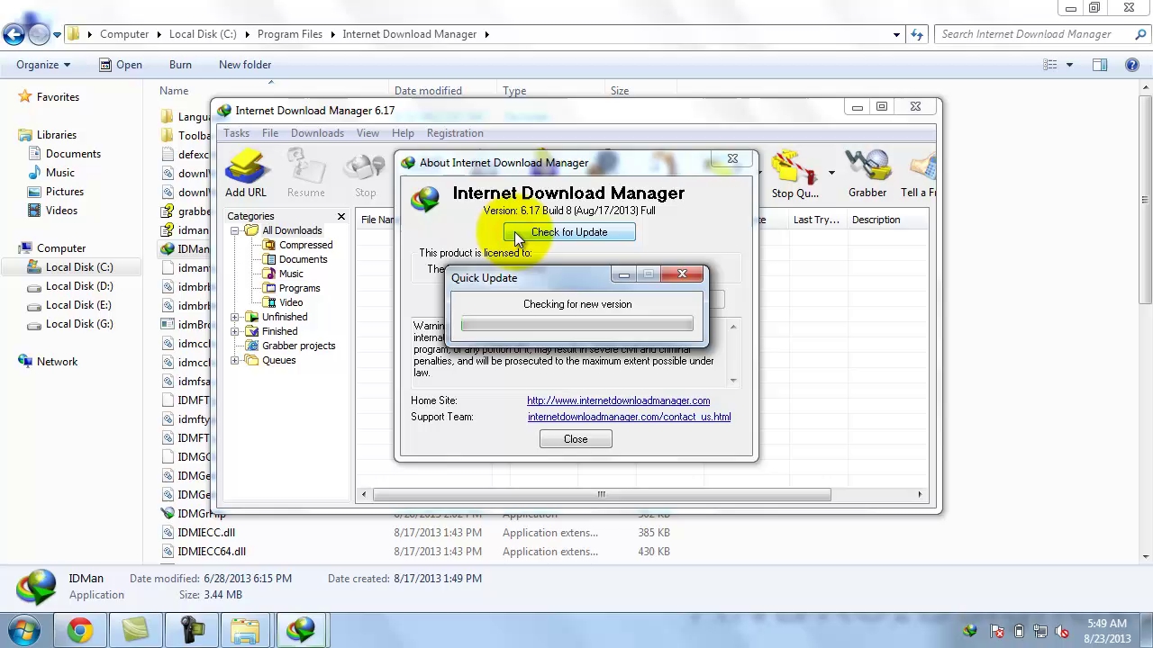 free internet download manager for windows 7 with key